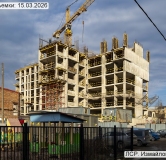 Ход строительства дома 23б, литера А в ЖК Измайловский -