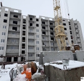 Ход строительства дома 2 в ЖК По ул. Вайнера -