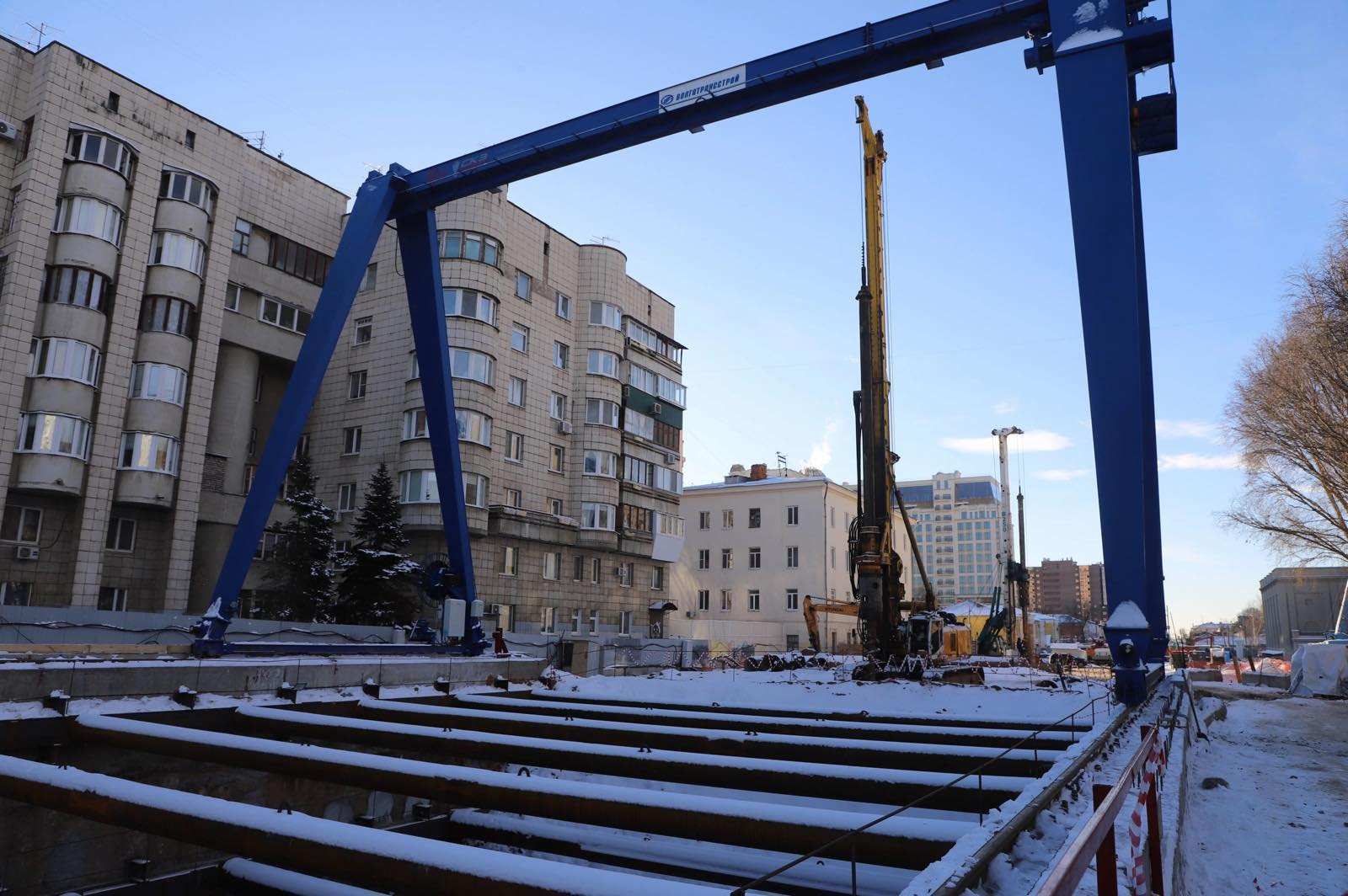 Приостановку строительства «Театральной» в Самаре прокомментировали в Минстрое - фото 1