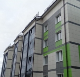 Ход строительства дома 3 в ЖК Бюрили -