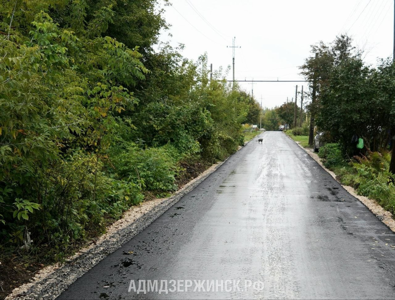 Более 13,7 км дорог отремонтировали в поселках Дзержинска за четыре года - фото 1