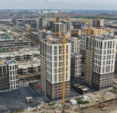 Ход строительства дома Литер 36 в ЖК Народные Кварталы -