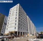 Ход строительства дома 5Б, 2 этап в ЖК ЛСР.Большая Охта -