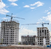 Ход строительства дома 2.1 в ЖК Urman City -