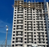 Ход строительства дома литер 1 в ЖК Паруса -