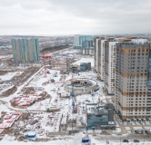 Ход строительства дома 2, 4 этап в ЖК Чижи -