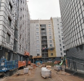 Ход строительства дома 3 корпус 1 в ЖК Зеленая Долина -