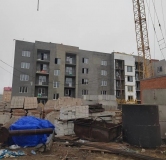 Ход строительства дома 2/3, секция Б в ЖК Микрорайон №9 -