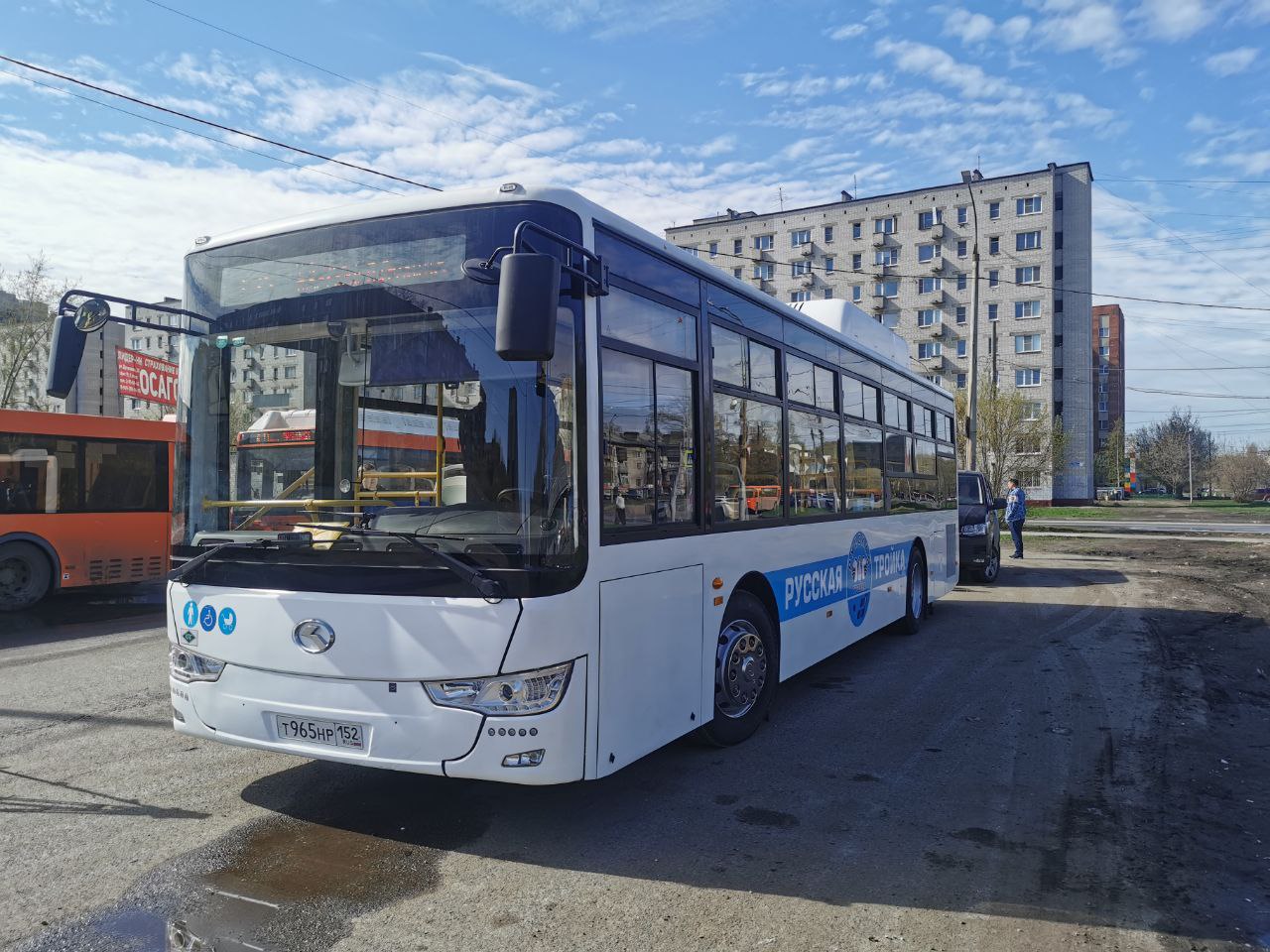 Новые большие автобусы вышли на маршруты Нижнего Новгорода в апреле 2022