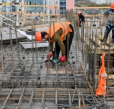 Ход строительства дома 22А, корпус 1 в ЖД Гений -