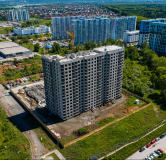Ход строительства дома 1 в ЖК Акварельный 4.0 -