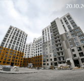 Ход строительства дома Позиция 13 в ЖК Бабяково -