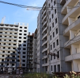 Ход строительства дома 13 в ЖК Приозерный -