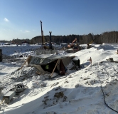 Ход строительства дома 1.3 в ЖК Прогресс Академический -