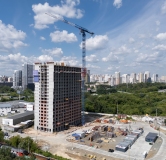 Ход строительства дома 1 в ЖК Парк Культуры -