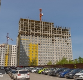 Ход строительства дома 5, секция 4.1, 4.2 в ЖК Красное Яблоко -