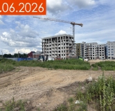 Ход строительства дома 5.2 в ЖК Форест -