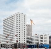 Ход строительства дома Литер 1 в ЖК ИНАЧЕ в Молодежном -