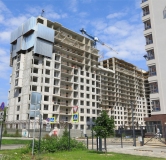 Ход строительства дома № 3 в ЖК Городские сады -