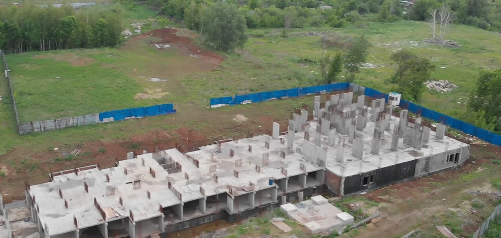 Стройплощадка ЖК «Ракита» в Самаре остается заброшенной