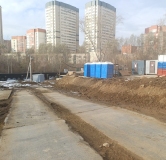 Ход строительства дома 3 в ЖК Расцветай на Кропоткина -