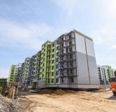 Ход строительства дома 17 в ЖК Счастье -