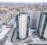 Ход строительства дома 3 в ЖК Белый квартал на Свободном -