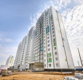 Ход строительства дома 38 в ЖК Озерки -