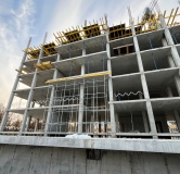 Ход строительства дома 1 в ЖК По ул. Центральная -