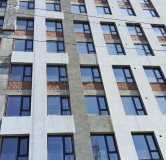 Ход строительства дома 1 в ЖК Тринити -