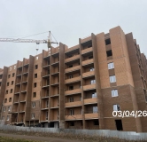 Ход строительства дома 32 в ЖК По ул. Шашина -