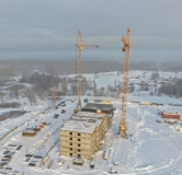 Ход строительства дома 14 в ЖК Радуга Сибири -