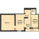 1 комнатная квартира 68,5 м² в ЖК GRAFF HOUSE (ЖК ГРАФ ХАУС), дом Секция 1А - планировка