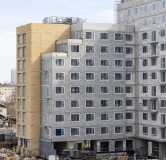Ход строительства дома 1-4 в ЖК Уральский сад -