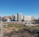 Ход строительства дома 8, корпус 3.3-5 в ЖК Чаркова 72 -