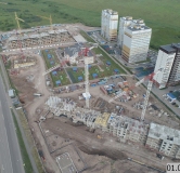 Ход строительства дома № 2 в ЖК Кедр -