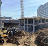 Ход строительства дома Корпус 2, 1 этап в ЖК Тихий центр -