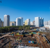 Ход строительства дома 2.1 в ЖК Urman City -