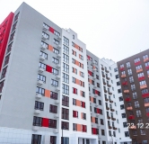 Ход строительства дома 1.4 в ЖК Кантри -