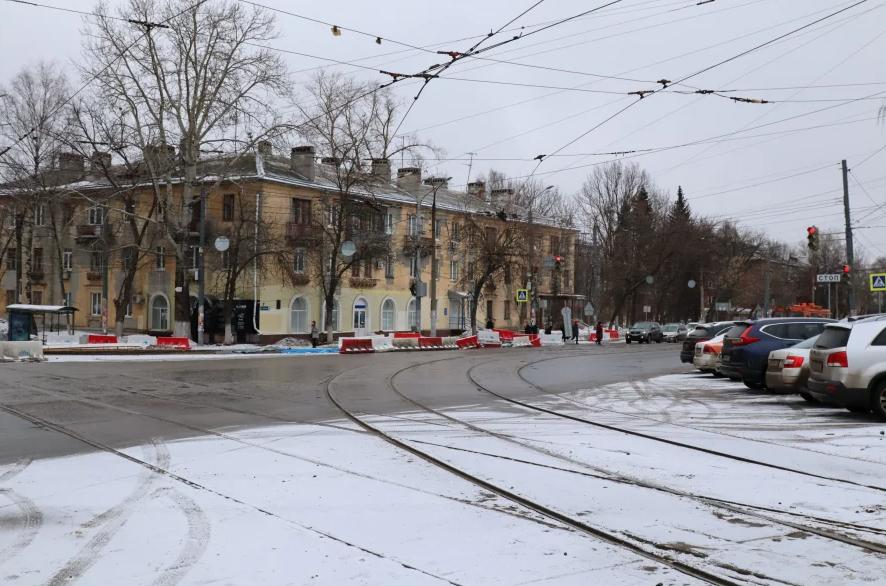 Замена трамвайных путей на перекрестке Нартова и Бекетова стартует 20 марта - фото 1