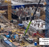 Ход строительства дома Секции 6-9 в ЖК Gorizont (Горизонт) -