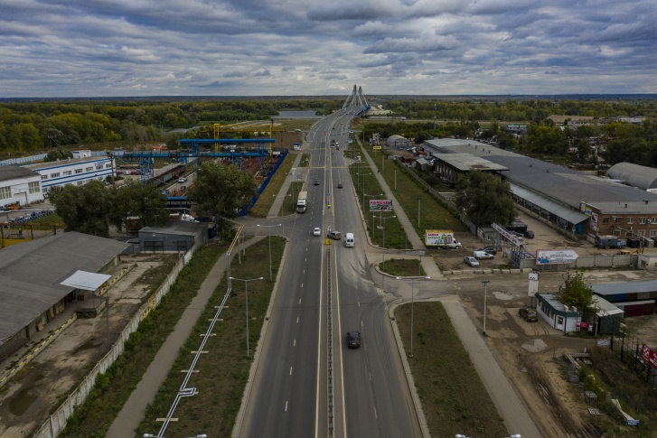 Въезд на Кировский мост отремонтировали в Самаре