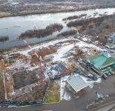 Ход строительства дома 1 в ЖК Небо над Енисеем -