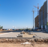 Ход строительства дома 1 в ЖК Аллея Парк -