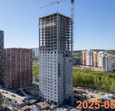 Ход строительства дома 3, корпус 3 в ЖК Утес -