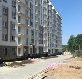 Ход строительства дома 12.1, 12.2 в ЖК Зеленая Горка -