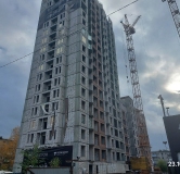 Ход строительства дома 11а в ЖК Ньютон -