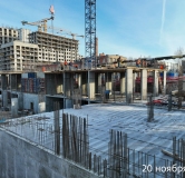 Ход строительства дома Корпус 1,2,3, 1 этап в ЖК Manzara Towers -