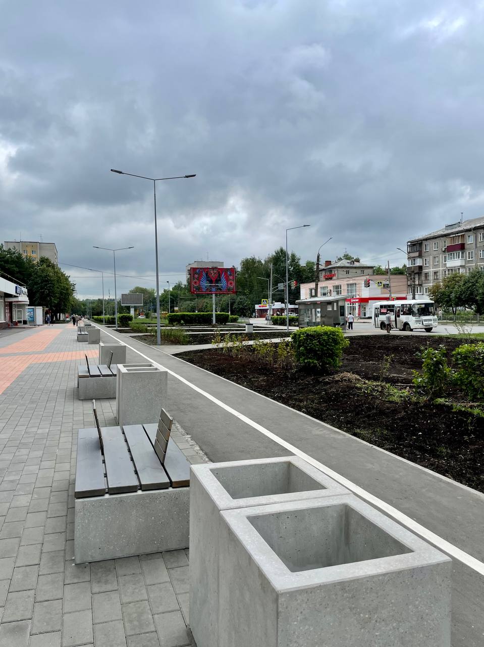 Бульвар на улице Веденяпина открыли после благоустройства в Нижнем Новгороде 
