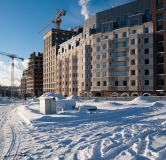 Ход строительства дома 3, блок 2 в ЖК Пять Континентов -